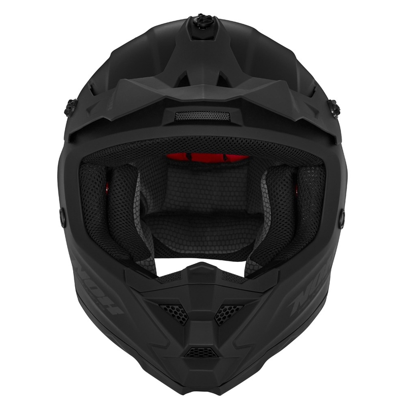 Casco da motocross per bambini NOX N761 MX nero opaco