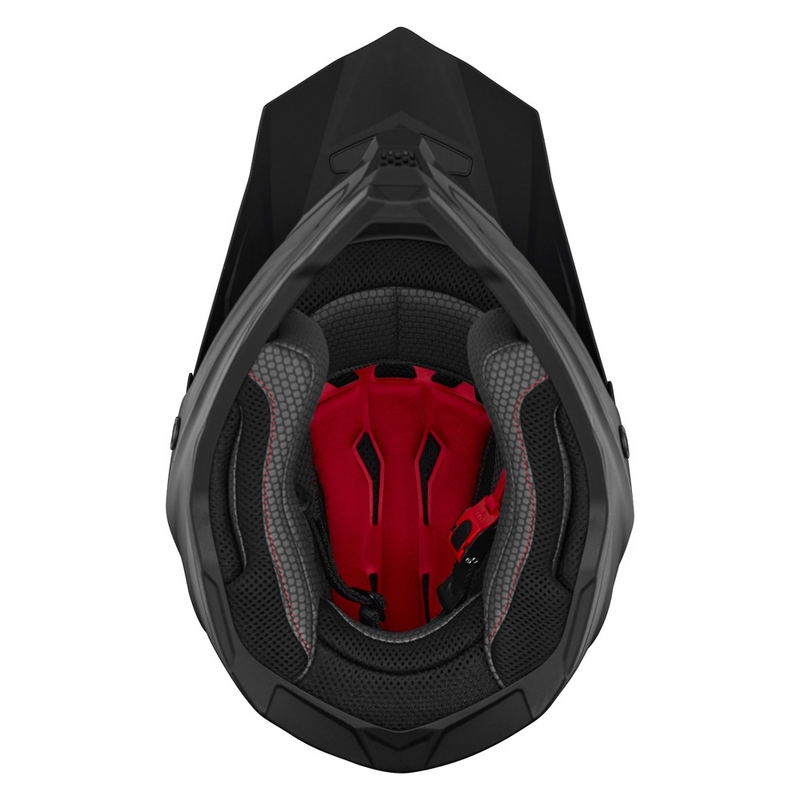 Casco da motocross per bambini NOX N761 MX nero opaco