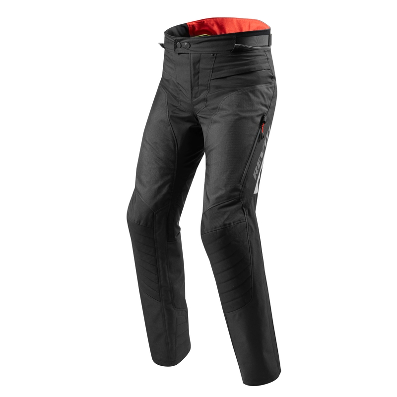 Pantalone moto Revit Vapor 2 nero corto Saldi