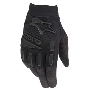Guanti da motocross Alpinestars Full Bore neri-neri