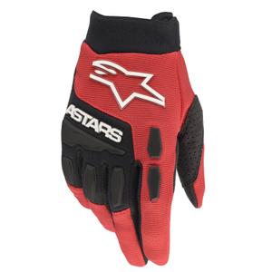 Guanti da motocross Alpinestars Full Bore rosso-nero