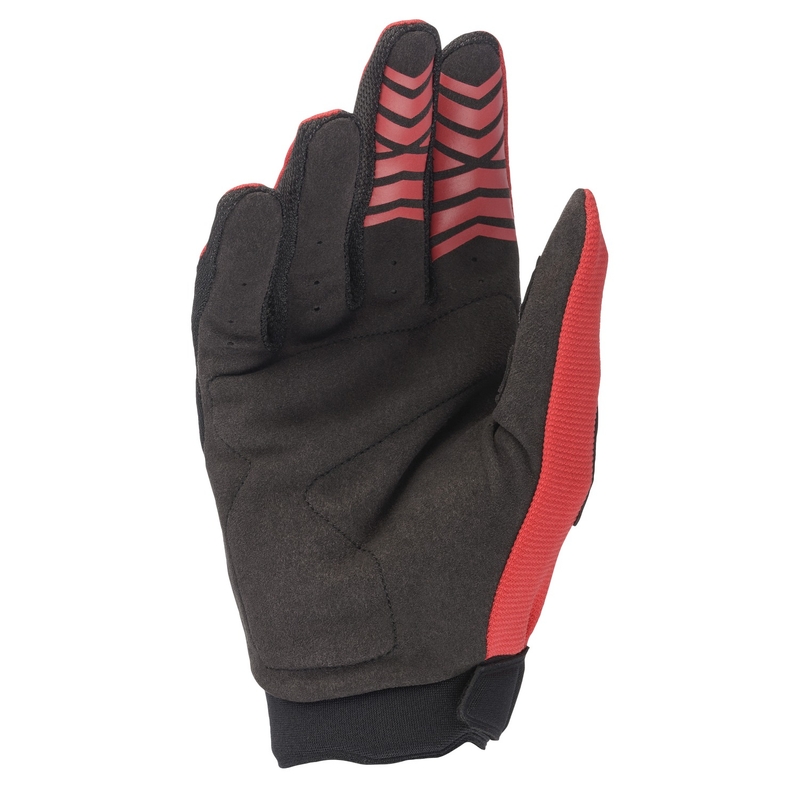 Guanti da motocross Alpinestars Full Bore rosso-nero