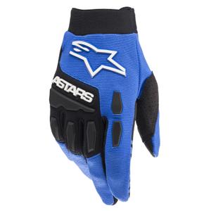 Guanti da motocross Alpinestars Full Bore blu-neri