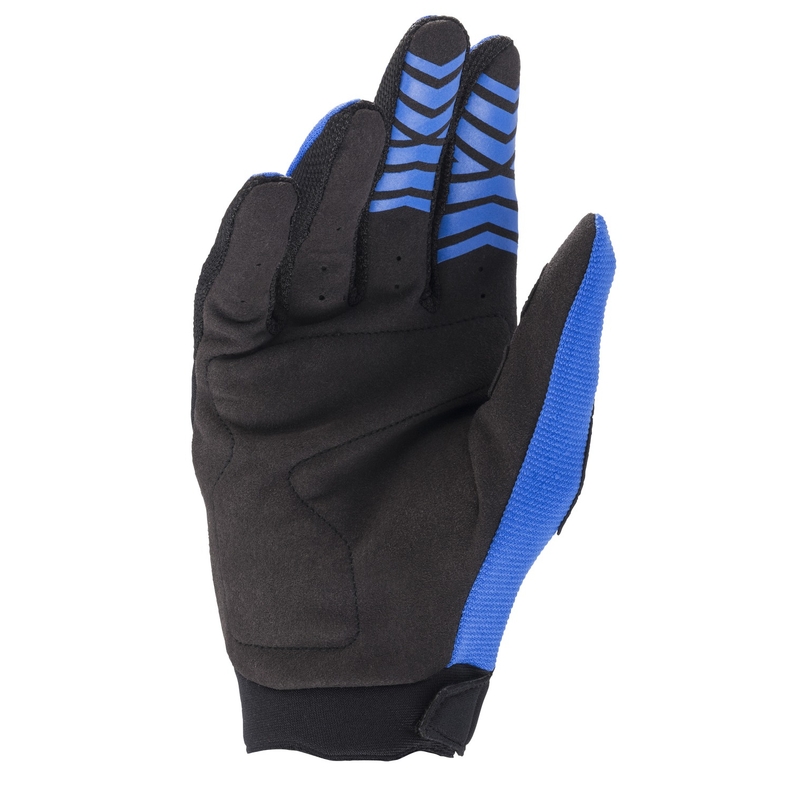 Guanti da motocross Alpinestars Full Bore blu-neri