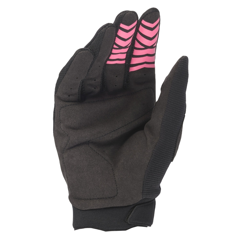 Guanti da motocross Alpinestars Stella Full Bore da donna, neri e rosa