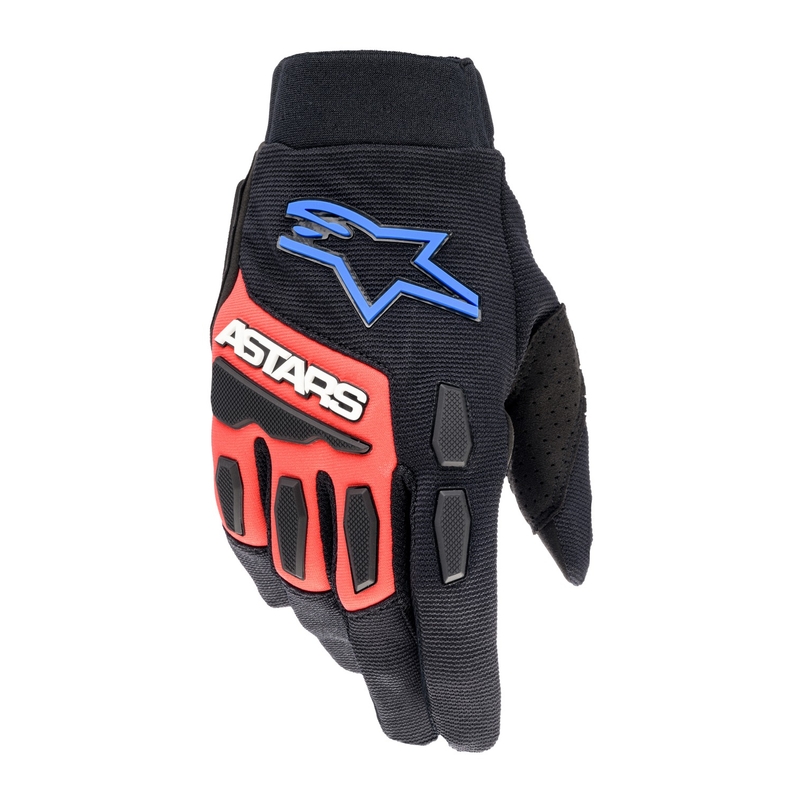 Guanti da motocross Alpinestars Full Bore XT neri-rossi-blu-bianchi