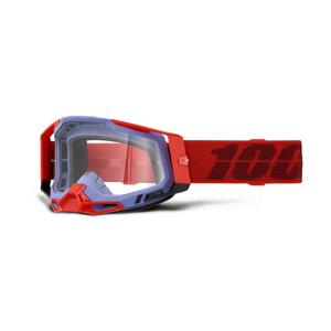 Occhiali da motocross 100% RACECRAFT 2 Cleat plexi trasparente