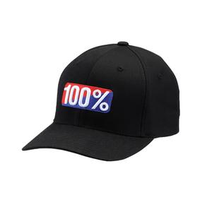 Cappello 100% Classic Flexfit nero