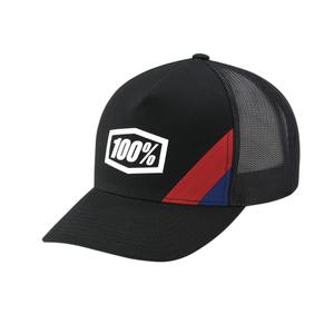 100% Cornestone X-Fit Trucker cap nero