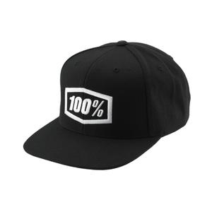 Cappellino 100% Icon Snapback nero