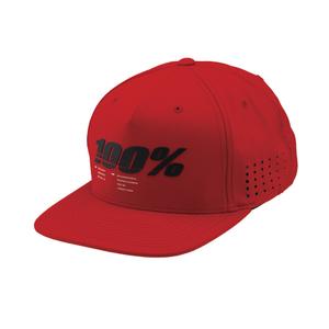 100% Drive Cappello snapback rosso