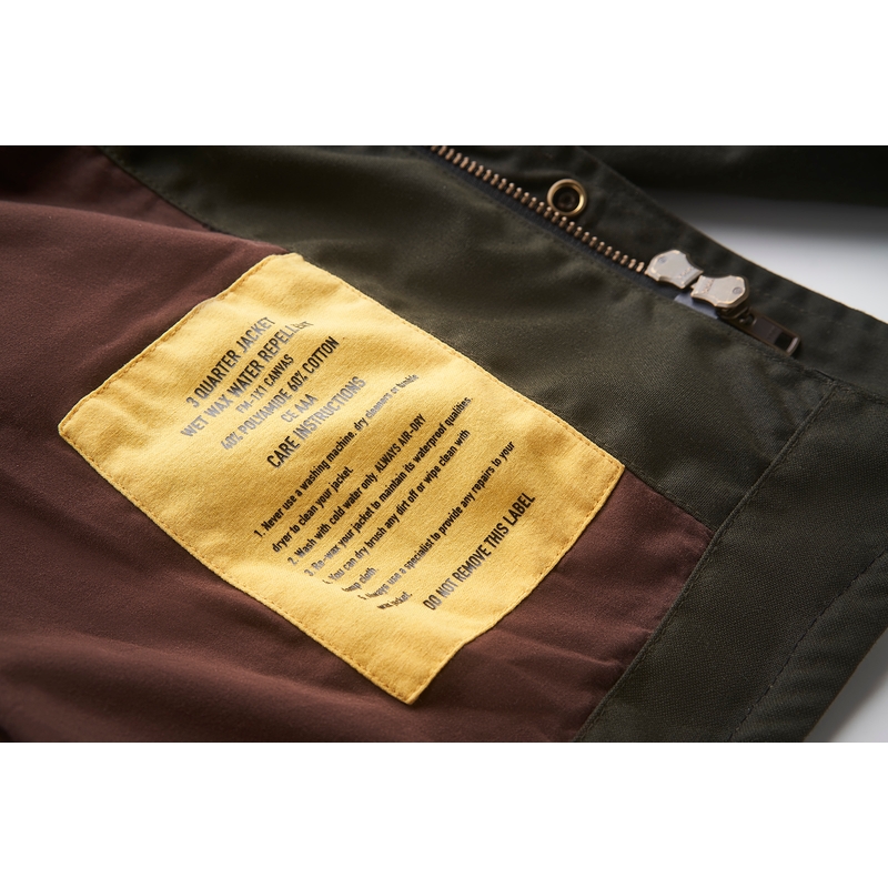Giacca moto Fuel Bunker verde-nera