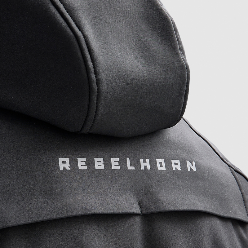 Giacca da moto Softshell Rebelhorn Slash Nero