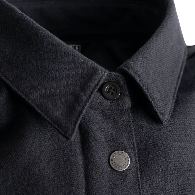 Camicia da moto Oxford Kickback 2.0 Donna Nero