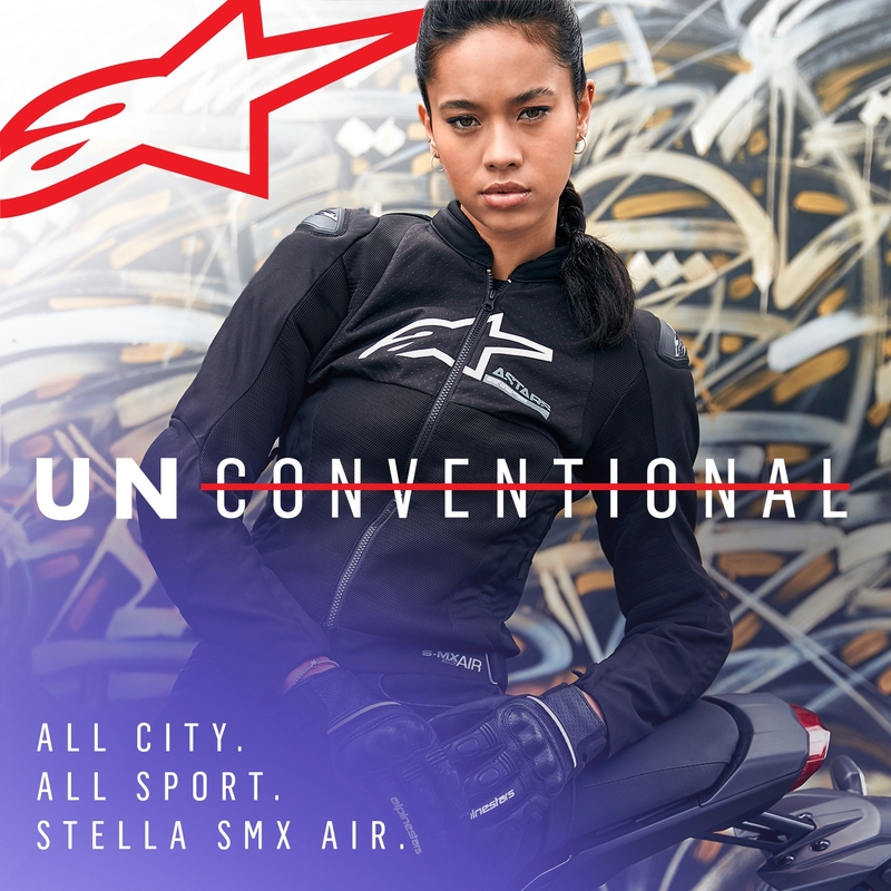 Giacca da moto Alpinestars Stella SMX Air Donna Nero