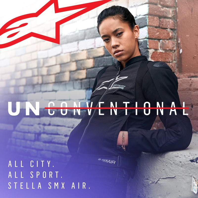 Giacca da moto Alpinestars Stella SMX Air Donna Nero
