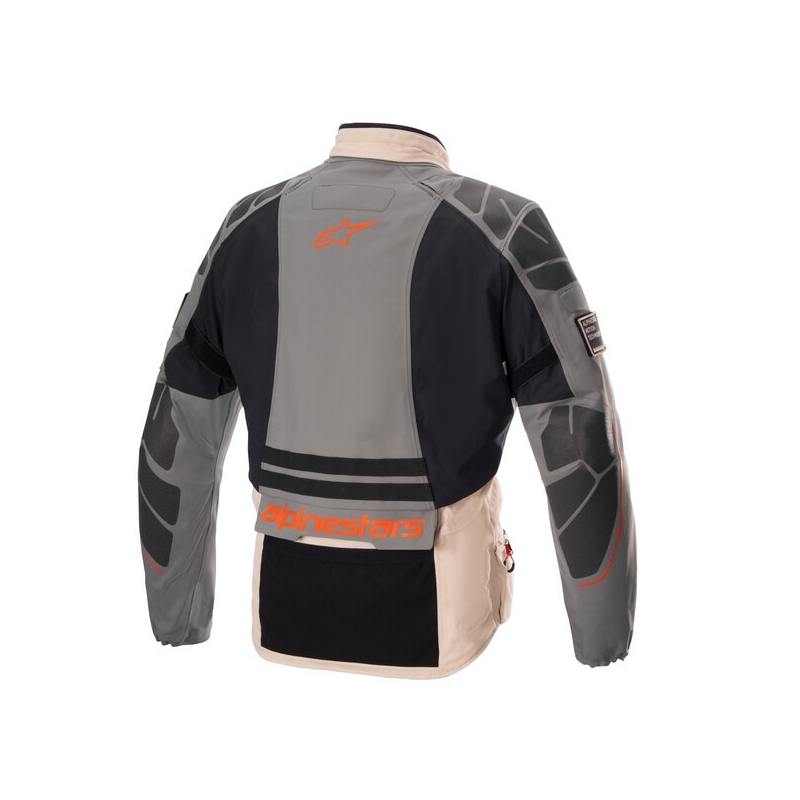 Alpinestars AMT-10R Giacca da moto Drystar XF sabbia-nero-rosa