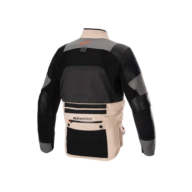 Alpinestars AMT-10R Giacca da moto Drystar XF sabbia-nero-rosa