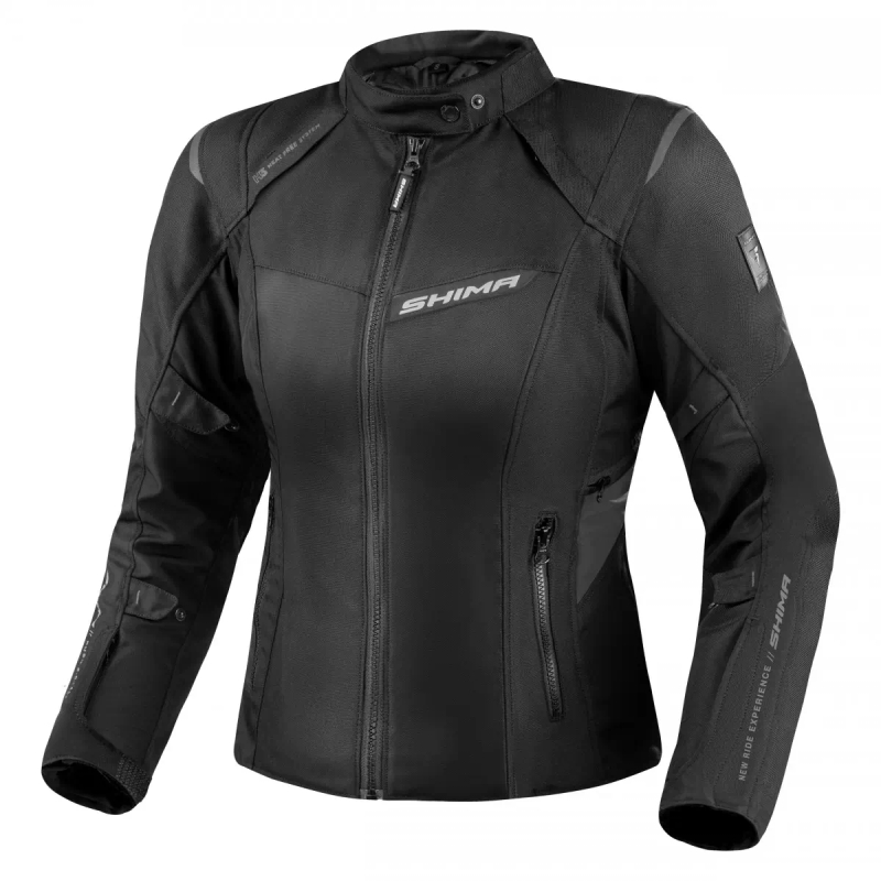 Giacca da moto Shima Rush 2.0 Donna Nero