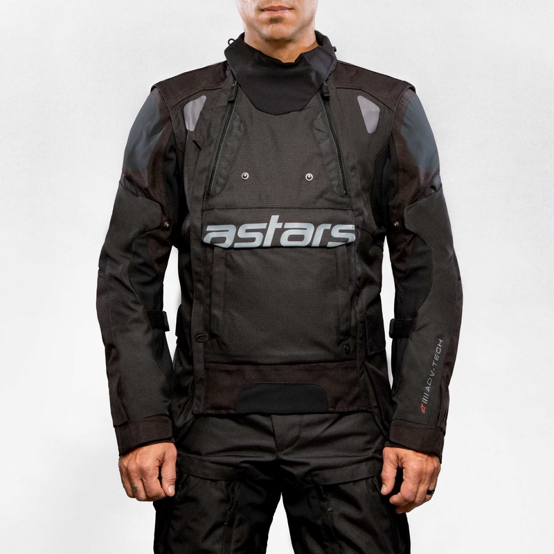 Alpinestars Halo Drystar giacca da moto color kaki-beige-giallo fluo