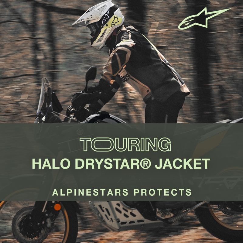Alpinestars Halo Drystar Nero Giacca da moto