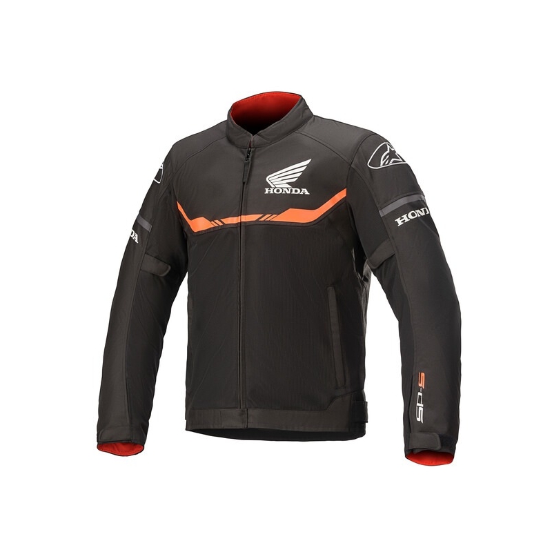 Alpinestars T-SPS Air Honda Motorcycle Jacket Collection nero e rosso
