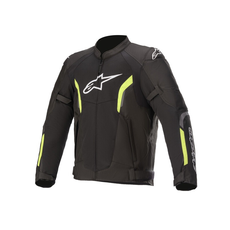 Alpinestars AST Air Tech-Air 5 Compatibile con la giacca da moto nero-giallo fluo