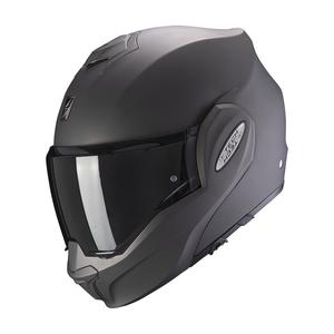 Casco moto pieghevole Scorpion EXO-TECH EVO Solid antracite opaco