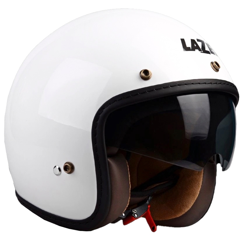 Casco moto aperto Lazer Mambo Evo Z-Line bianco lucido