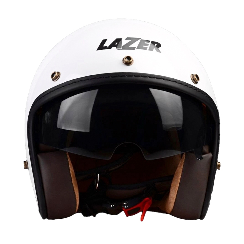 Casco moto aperto Lazer Mambo Evo Z-Line bianco lucido