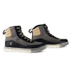 Stivali da moto Forma Milano Flow neri e beige