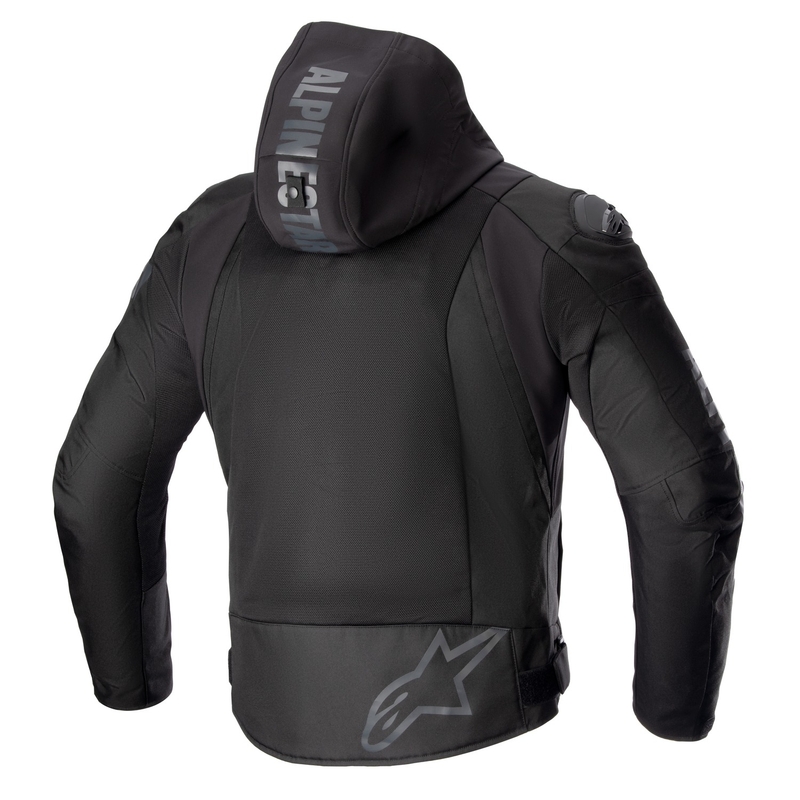 Alpinestars Zaca Air Giacca da moto impermeabile nera