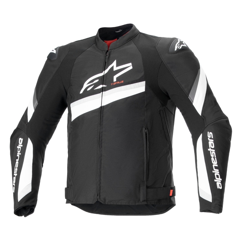 Giacca da moto Alpinestars T-GP PLUS R 4 bianca e nera