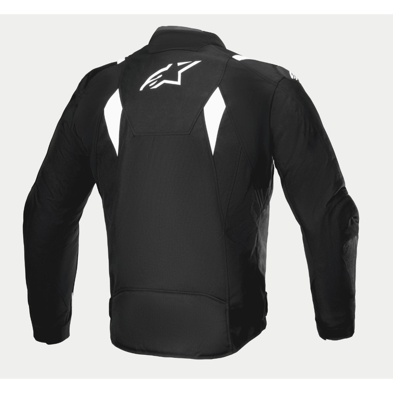 Alpinestars T-SP 1 2 Giacca da moto impermeabile bianca e nera