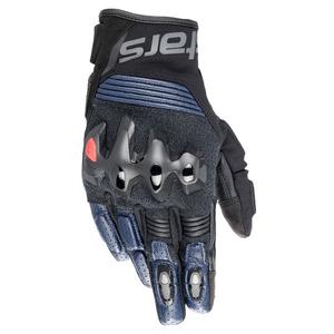 Guanti da moto Alpinestars Halo nero e blu