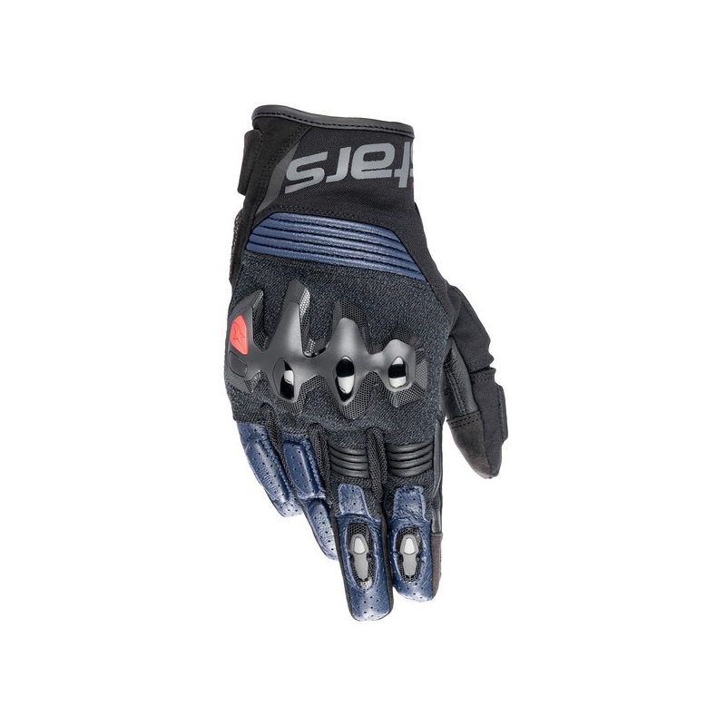 Guanti da moto Alpinestars Halo nero e blu