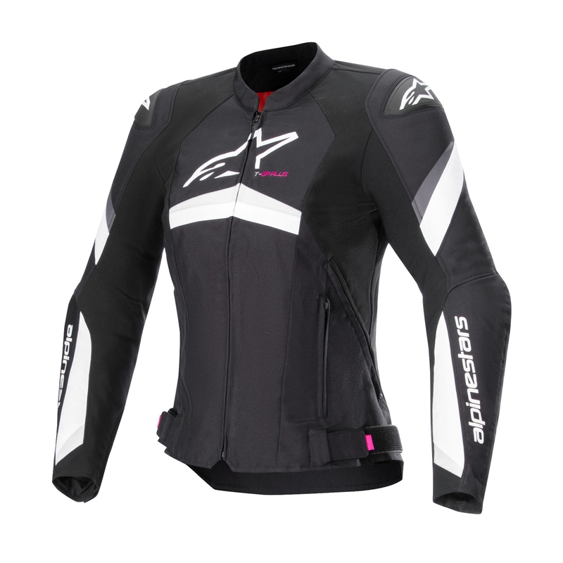 Giacca da moto Alpinestars Stella T-GP PLUS R 4 Donna, bianca e nera