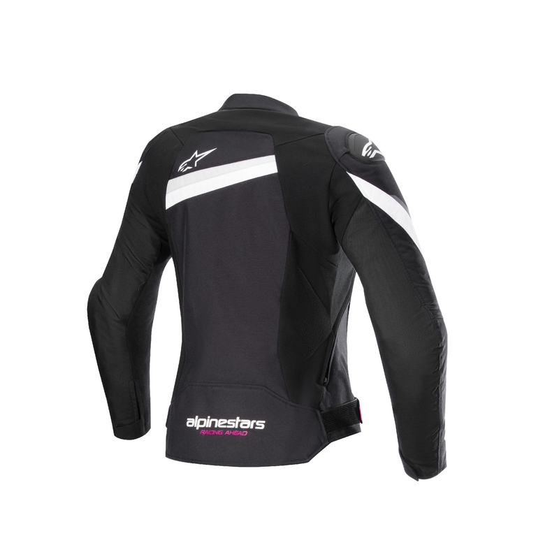 Giacca da moto Alpinestars Stella T-GP PLUS R 4 Donna, bianca e nera