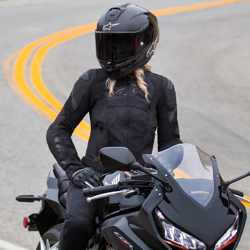 Alpinestars Giacca da moto Stella T-GP Plus R 4 Airflow nera da donna