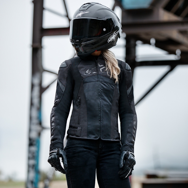 Alpinestars Giacca da moto Stella T-GP Plus R 4 Airflow nera da donna