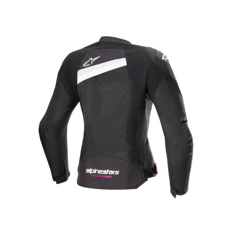 Giacca da moto Alpinestars Stella T-GP Plus R 4 Airflow Donna, bianca e nera