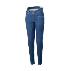 Alpinestars Daisy 3 Denim Jeans da moto da donna lavati blu