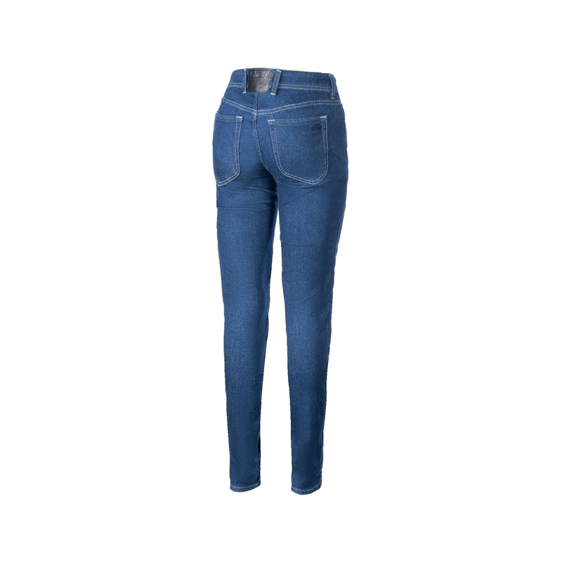 Alpinestars Daisy 3 Denim Jeans da moto da donna lavati blu