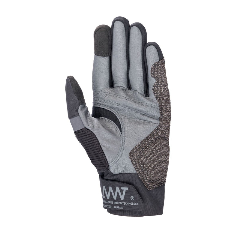 Guanti da moto Alpinestars AMT-10 AIR HDRY nero-grigio scuro