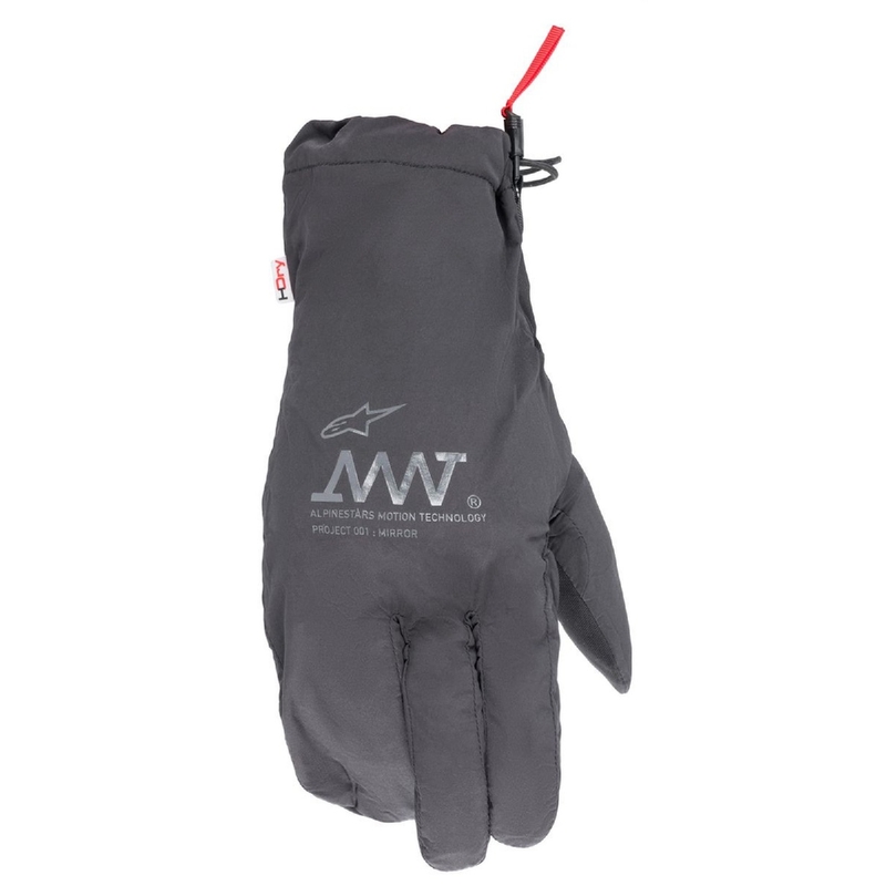 Guanti da moto Alpinestars AMT-10 AIR HDRY nero-grigio scuro
