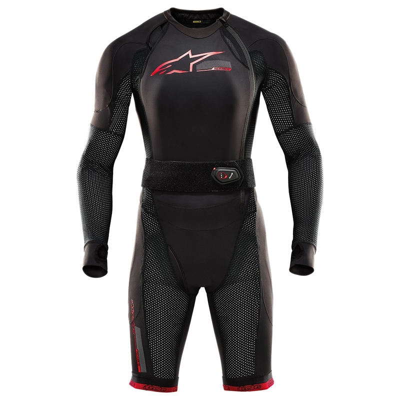 Alpinestars TECH-AIR®10 sistema airbag nero-rosso-grigio