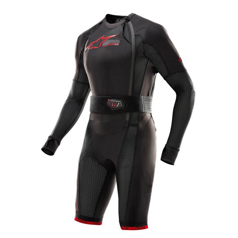 Alpinestars TECH-AIR®10 sistema airbag nero-rosso-grigio