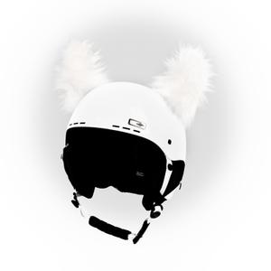 Casco Yeti orecchie bianco
