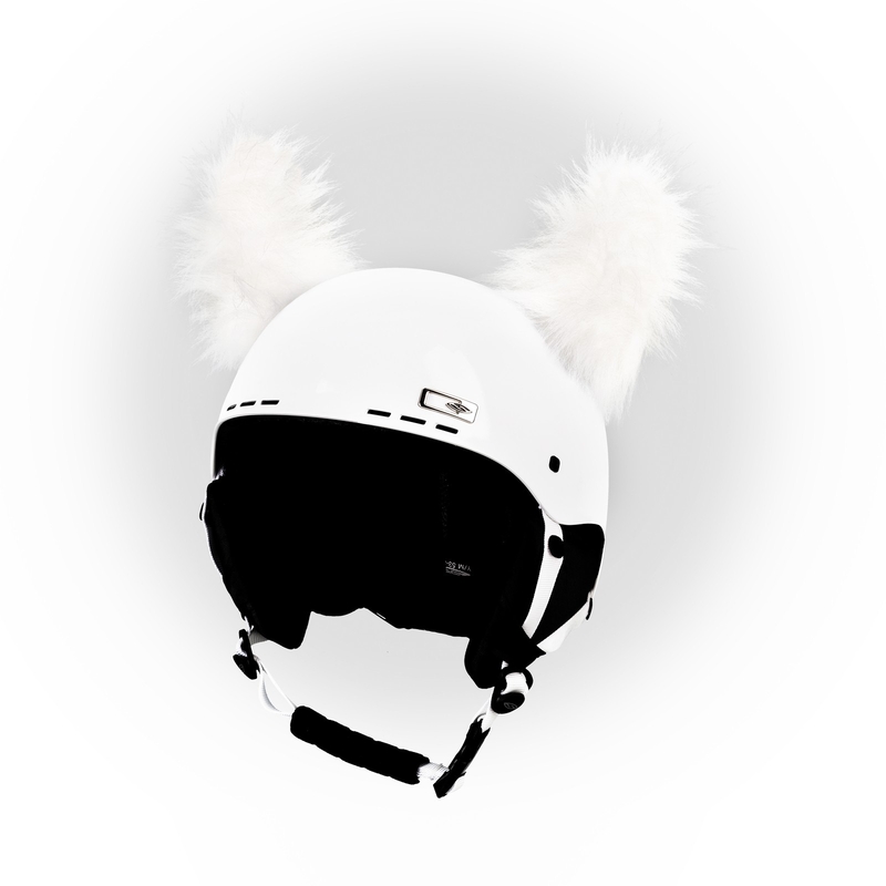Casco Yeti orecchie bianco