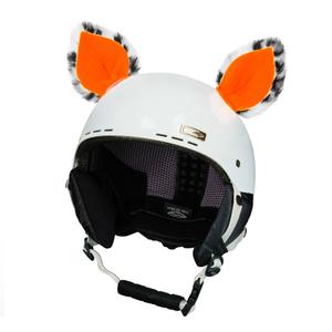 Orecchie a caschetto Cat arancione neon